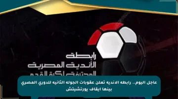 عاجل اليوم.. رابطة الأندية تعلن عقوبات الجولة الثانية للدوري المصري بينها إيقاف يورتشيتش